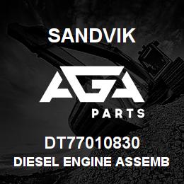 DT77010830 Sandvik DIESEL ENGINE ASSEMBLY BF4M2012 | AGA Parts