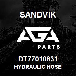 DT77010831 Sandvik HYDRAULIC HOSE | AGA Parts