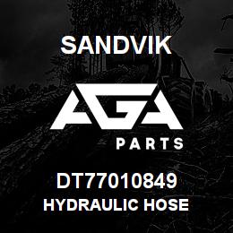 DT77010849 Sandvik HYDRAULIC HOSE | AGA Parts