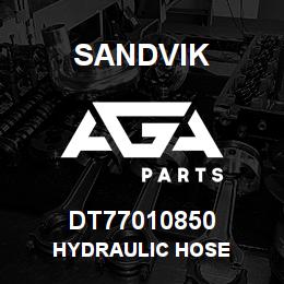 DT77010850 Sandvik HYDRAULIC HOSE | AGA Parts