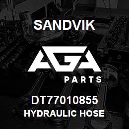 DT77010855 Sandvik HYDRAULIC HOSE | AGA Parts
