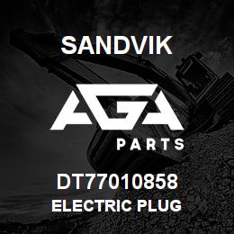 DT77010858 Sandvik ELECTRIC PLUG | AGA Parts