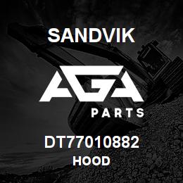 DT77010882 Sandvik HOOD | AGA Parts