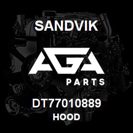 DT77010889 Sandvik HOOD | AGA Parts