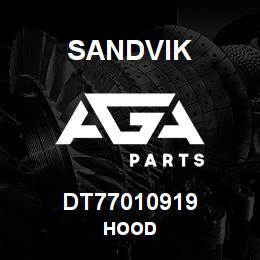 DT77010919 Sandvik HOOD | AGA Parts