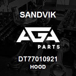 DT77010921 Sandvik HOOD | AGA Parts