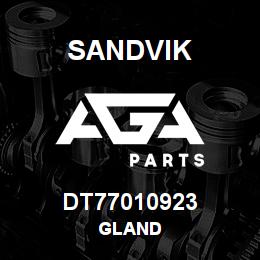 DT77010923 Sandvik GLAND | AGA Parts