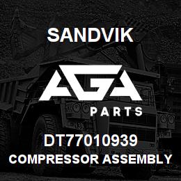 DT77010939 Sandvik COMPRESSOR ASSEMBLY CT16 | AGA Parts