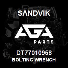 DT77010958 Sandvik BOLTING WRENCH | AGA Parts