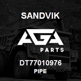 DT77010976 Sandvik PIPE | AGA Parts
