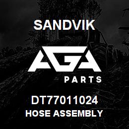 DT77011024 Sandvik HOSE ASSEMBLY | AGA Parts