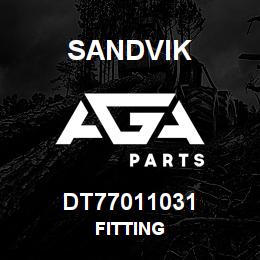 DT77011031 Sandvik FITTING | AGA Parts