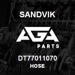 DT77011070 Sandvik HOSE | AGA Parts