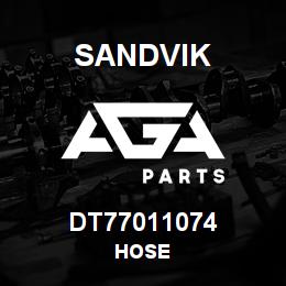 DT77011074 Sandvik HOSE | AGA Parts