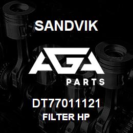 DT77011121 Sandvik FILTER HP | AGA Parts