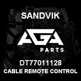 DT77011128 Sandvik CABLE REMOTE CONTROL SYSTEM | AGA Parts