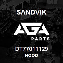 DT77011129 Sandvik HOOD | AGA Parts
