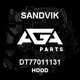 DT77011131 Sandvik HOOD | AGA Parts