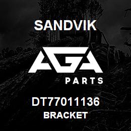 DT77011136 Sandvik BRACKET | AGA Parts