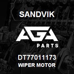 DT77011173 Sandvik WIPER MOTOR | AGA Parts