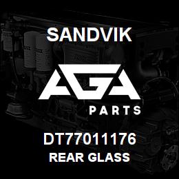 DT77011176 Sandvik REAR GLASS | AGA Parts