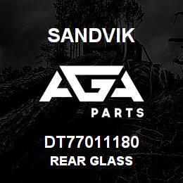 DT77011180 Sandvik REAR GLASS | AGA Parts