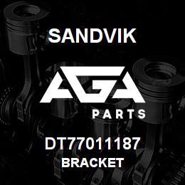 DT77011187 Sandvik BRACKET | AGA Parts