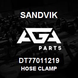 DT77011219 Sandvik HOSE CLAMP | AGA Parts