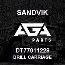 DT77011228 Sandvik DRILL CARRIAGE | AGA Parts