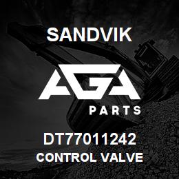 DT77011242 Sandvik CONTROL VALVE | AGA Parts