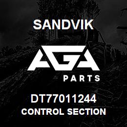 DT77011244 Sandvik CONTROL SECTION | AGA Parts
