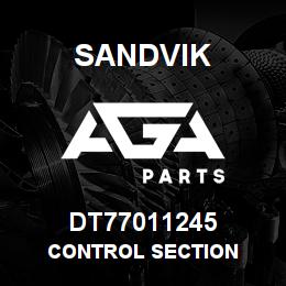 DT77011245 Sandvik CONTROL SECTION | AGA Parts