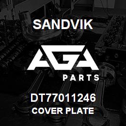 DT77011246 Sandvik COVER PLATE | AGA Parts