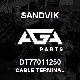 DT77011250 Sandvik CABLE TERMINAL | AGA Parts