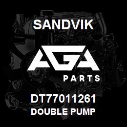 DT77011261 Sandvik DOUBLE PUMP | AGA Parts
