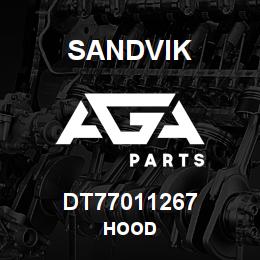 DT77011267 Sandvik HOOD | AGA Parts