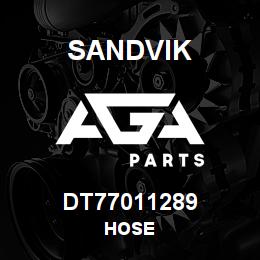 DT77011289 Sandvik HOSE | AGA Parts