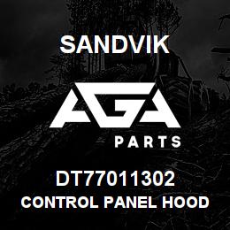 DT77011302 Sandvik CONTROL PANEL HOOD | AGA Parts