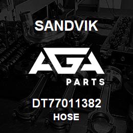 DT77011382 Sandvik HOSE | AGA Parts