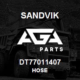 DT77011407 Sandvik HOSE | AGA Parts