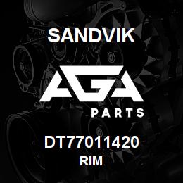 DT77011420 Sandvik RIM | AGA Parts
