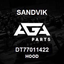DT77011422 Sandvik HOOD | AGA Parts