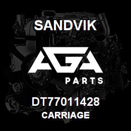DT77011428 Sandvik CARRIAGE | AGA Parts