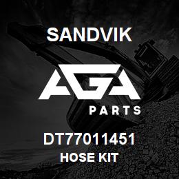 DT77011451 Sandvik HOSE KIT | AGA Parts