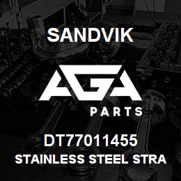 DT77011455 Sandvik STAINLESS STEEL STRAIGHT ADAPTER | AGA Parts