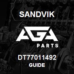 DT77011492 Sandvik GUIDE | AGA Parts