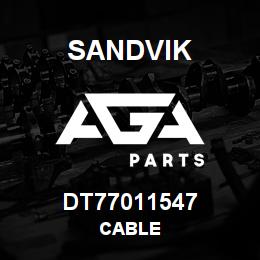DT77011547 Sandvik CABLE | AGA Parts