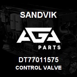 DT77011575 Sandvik CONTROL VALVE | AGA Parts