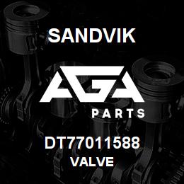 DT77011588 Sandvik VALVE | AGA Parts