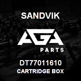 DT77011610 Sandvik CARTRIDGE BOX | AGA Parts
